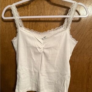 Hollister Ivory Lace Camisole